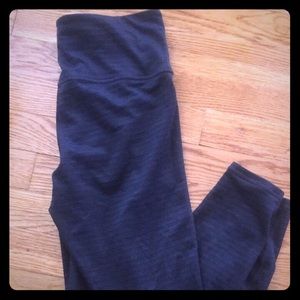 Athleta High Rise Textured Leggings